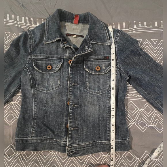 AG Adriano Goldschmied The Almo Jean Jacket Size XS - Picture 9 of 10